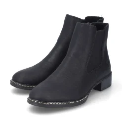 Rieker Women'S Chelsea Boots Night Black