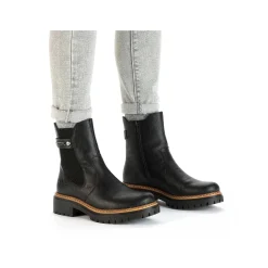 Rieker Women'S Chelsea Boots Asphalt Black
