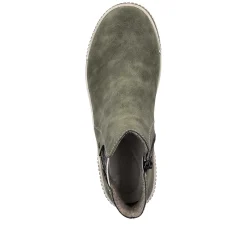 Rieker Women'S Chelsea Boots Khaki