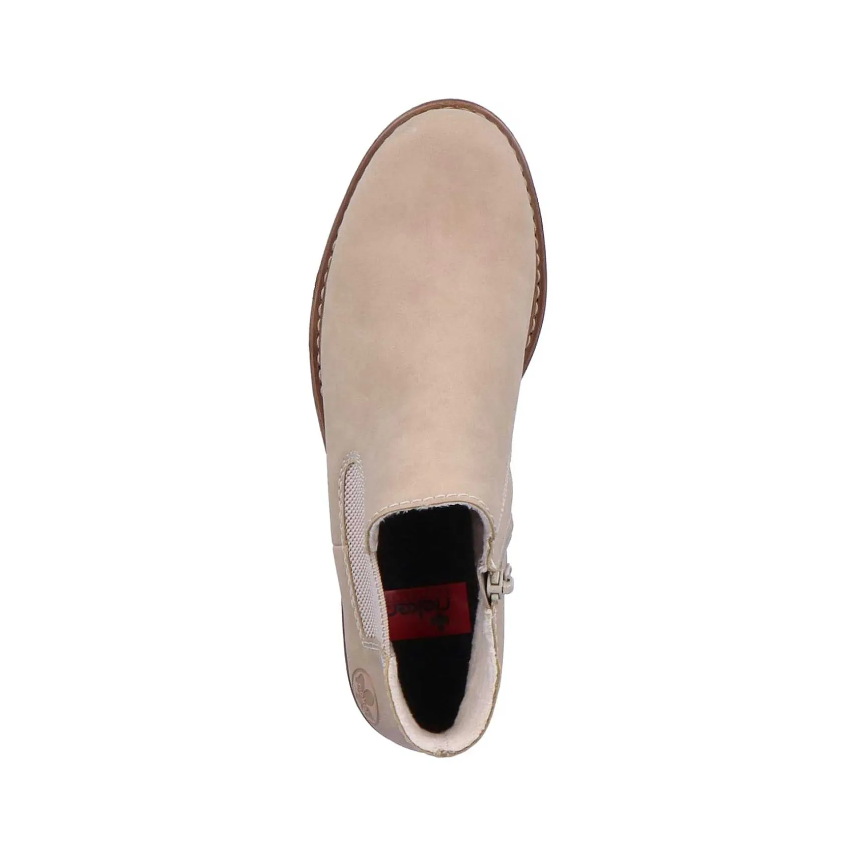 Rieker Women'S Chelsea Boots Sand Beige