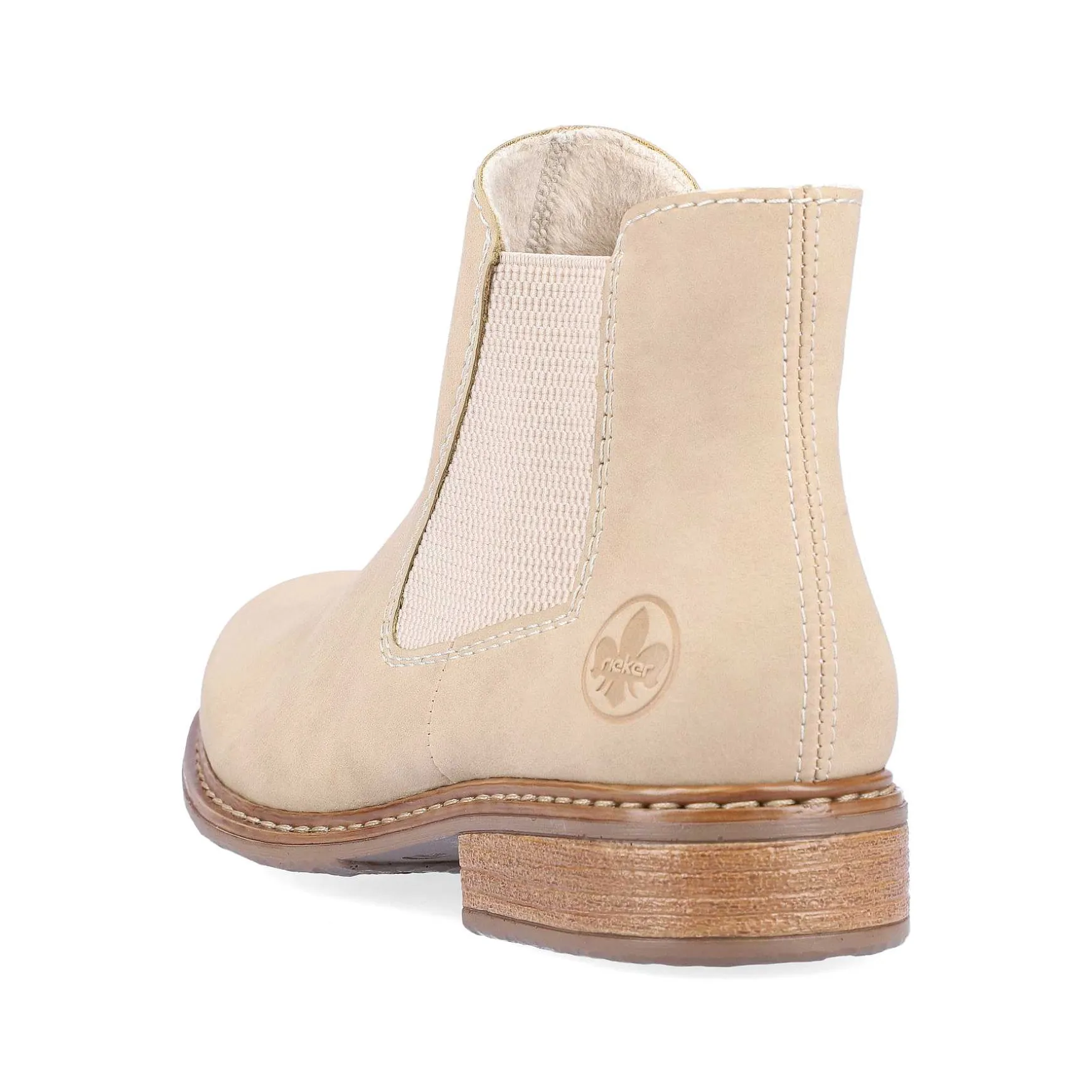 Rieker Women'S Chelsea Boots Sand Beige