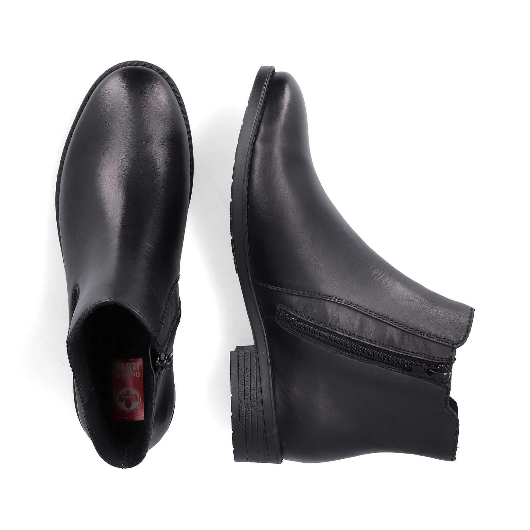 Rieker Women'S Chelsea Boots Jet Black