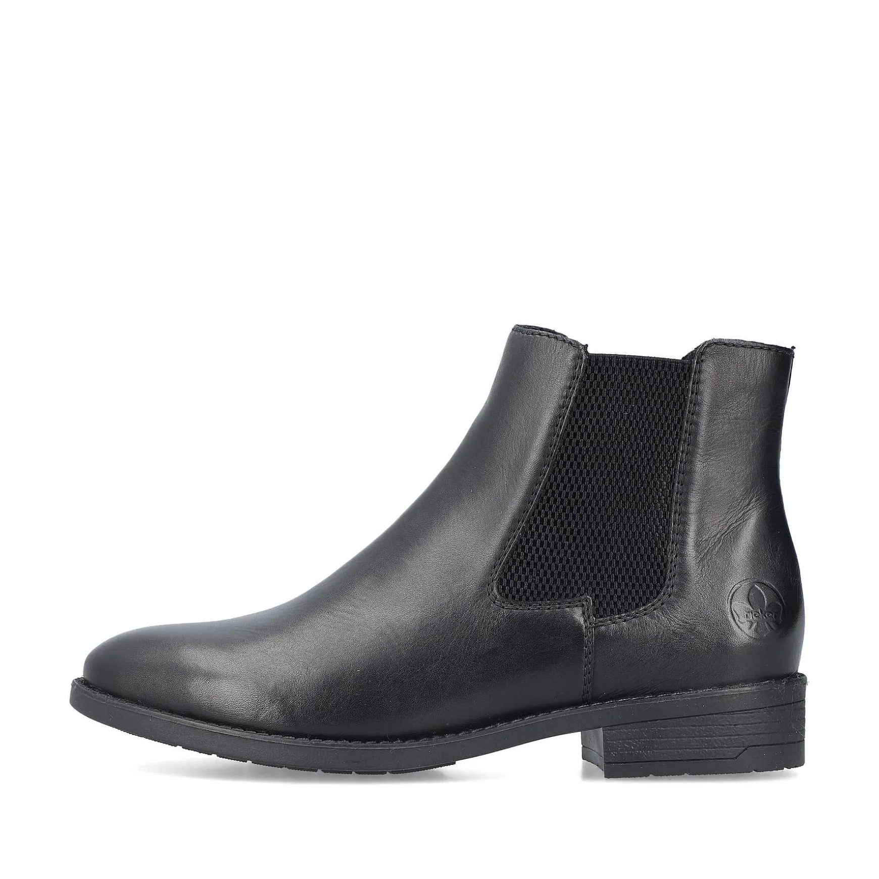 Rieker Women'S Chelsea Boots Jet Black