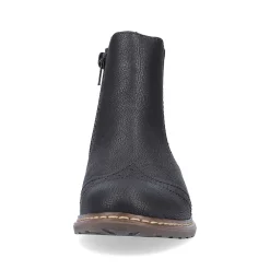 Rieker Women'S Chelsea Boots Asphalt Black
