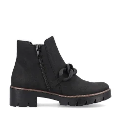 Rieker Women'S Chelsea Boots Jet Black