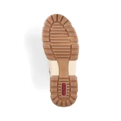 Rieker Women'S Chelsea Boots Cream Beige