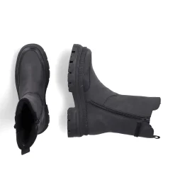 Rieker Women'S Chelsea Boots Night Black