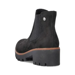 Rieker Women'S Chelsea Boots Graphite Black