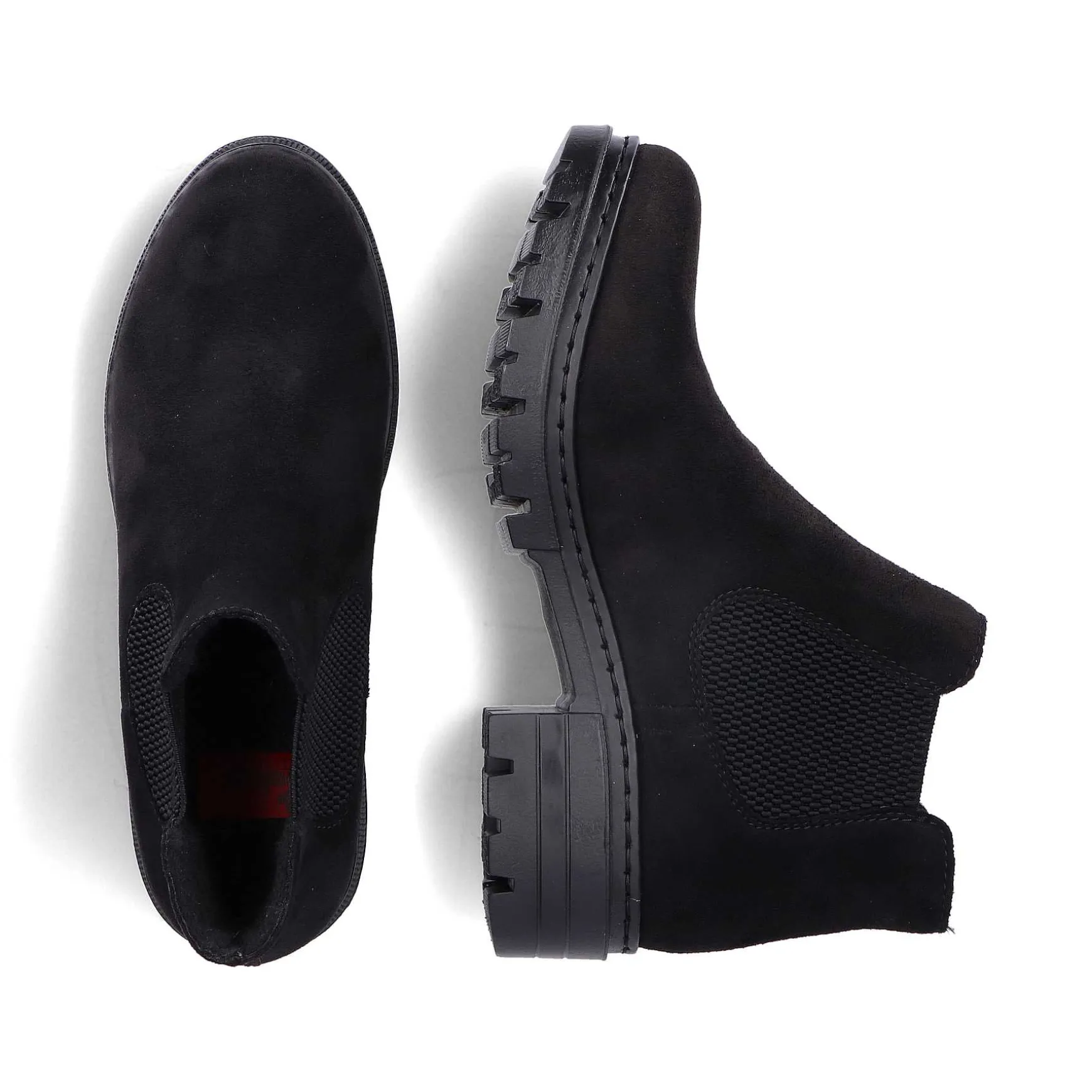 Rieker Women'S Chelsea Boots Graphite Black