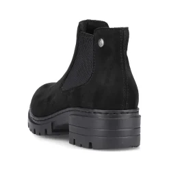 Rieker Women'S Chelsea Boots Graphite Black