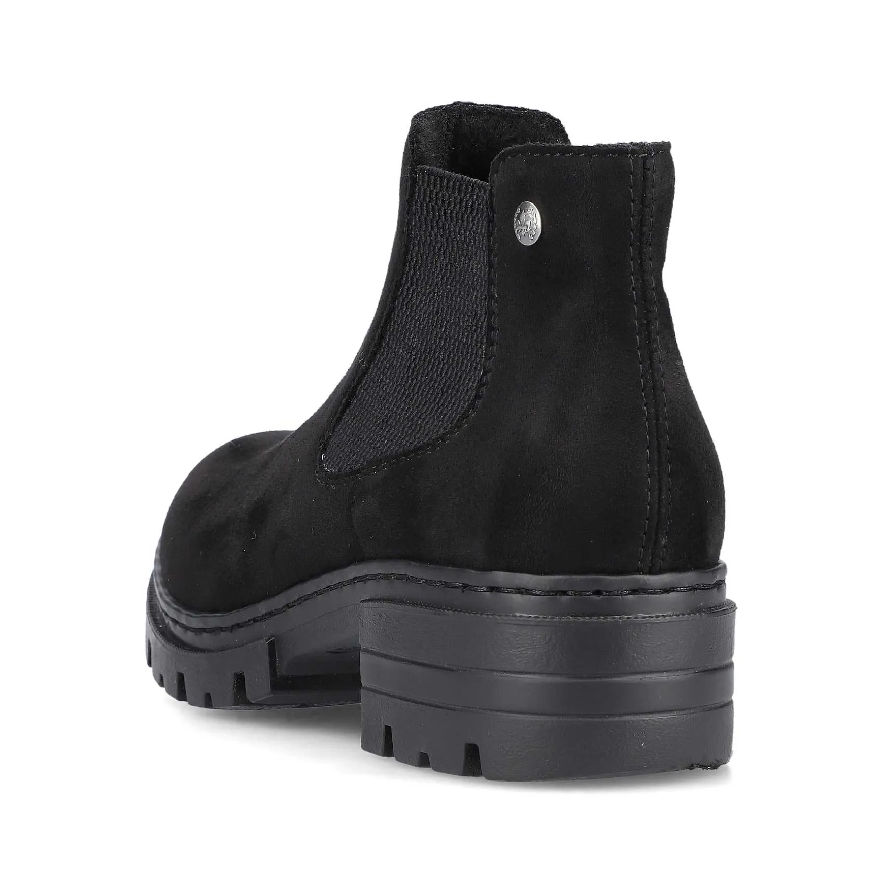 Rieker Women'S Chelsea Boots Graphite Black