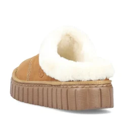 Rieker Women'S Clogs Caramel Brown