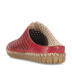 Rieker Women'S Clogs Dark Red