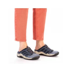 Rieker Women'S Clogs Light Blue