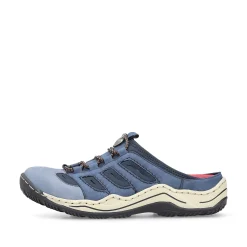 Rieker Women'S Clogs Light Blue