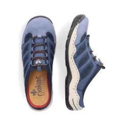 Rieker Women'S Clogs Light Blue