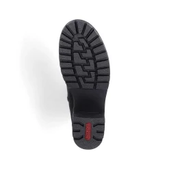 Rieker Women'S Corded Boots Deep Black