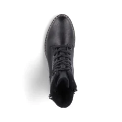 Rieker Women'S Corded Boots Night Black