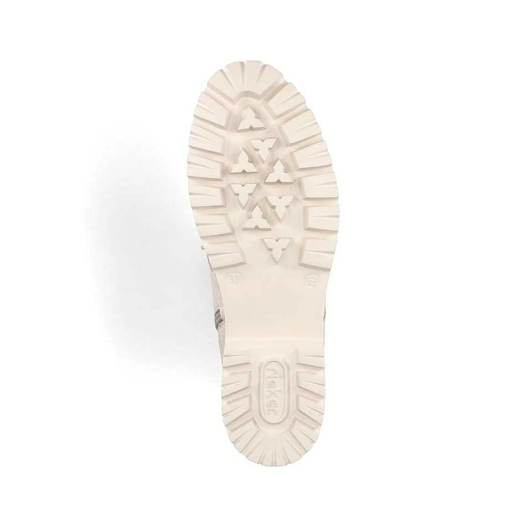 Rieker Women'S Corded Boots Cream Beige