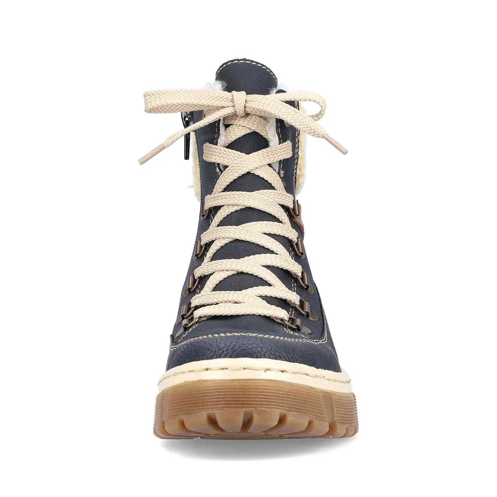 Rieker Women'S Corded Boots Sea Blue