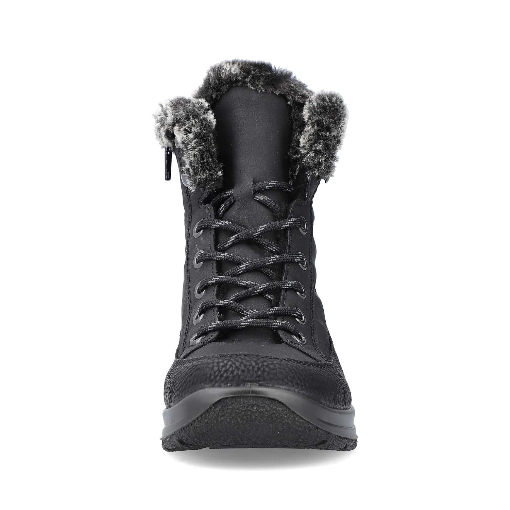 Rieker Women'S Corded Boots Night Black