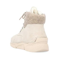 Rieker Women'S Corded Boots Light Beige