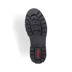 Rieker Women'S Corded Boots Grey-Green-Black