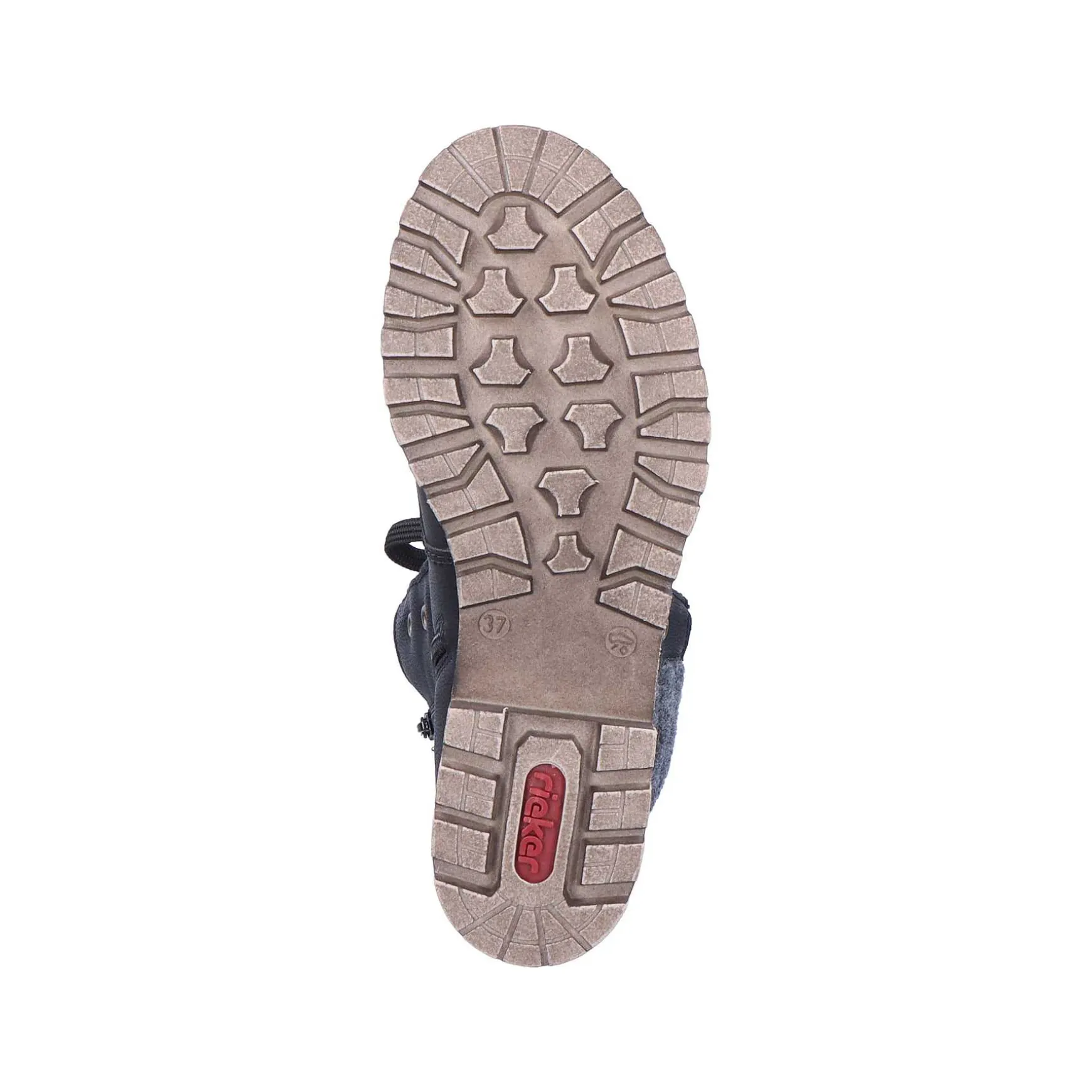 Rieker Women'S Corded Boots Night Black