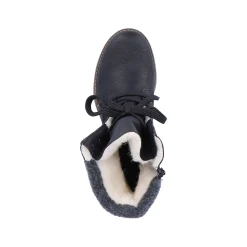 Rieker Women'S Corded Boots Night Black