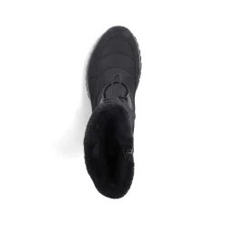 Rieker Women'S Corded Boots Night Black