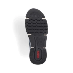 Rieker Women'S Corded Boots Cyan Blue