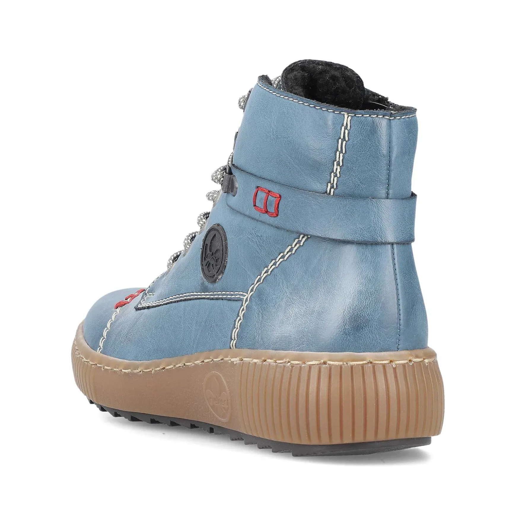 Rieker Women'S Corded Boots Sky Blue