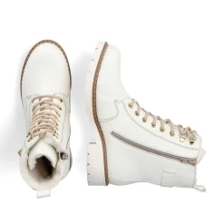 Rieker Women'S Corded Boots Pure White