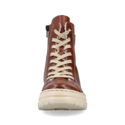 Rieker Women'S Corded Boots Chestnut Brown