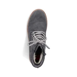 Rieker Women'S Corded Boots Granite Gray