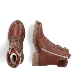 Rieker Women'S Corded Boots Fox Brown