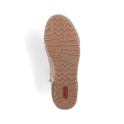 Rieker Women'S Corded Boots Cream Beige