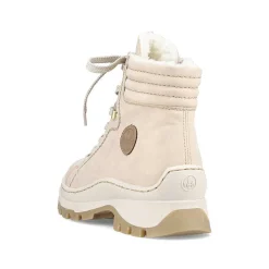 Rieker Women'S Corded Boots Light Beige