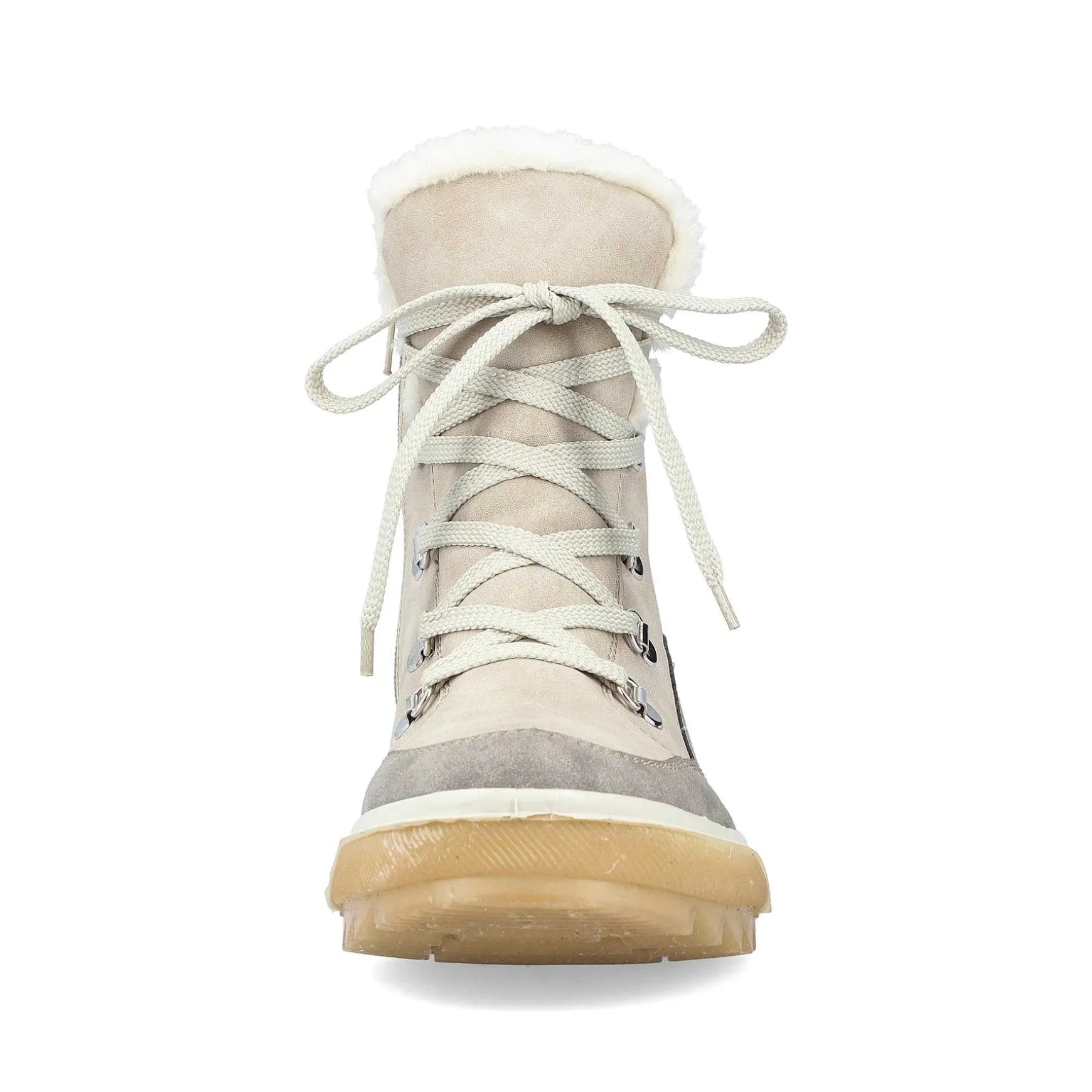 Rieker Women'S Corded Boots Light Beige