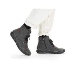 Rieker Women'S Corded Boots Anthracite