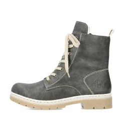 Rieker Women'S Corded Boots Khaki Green