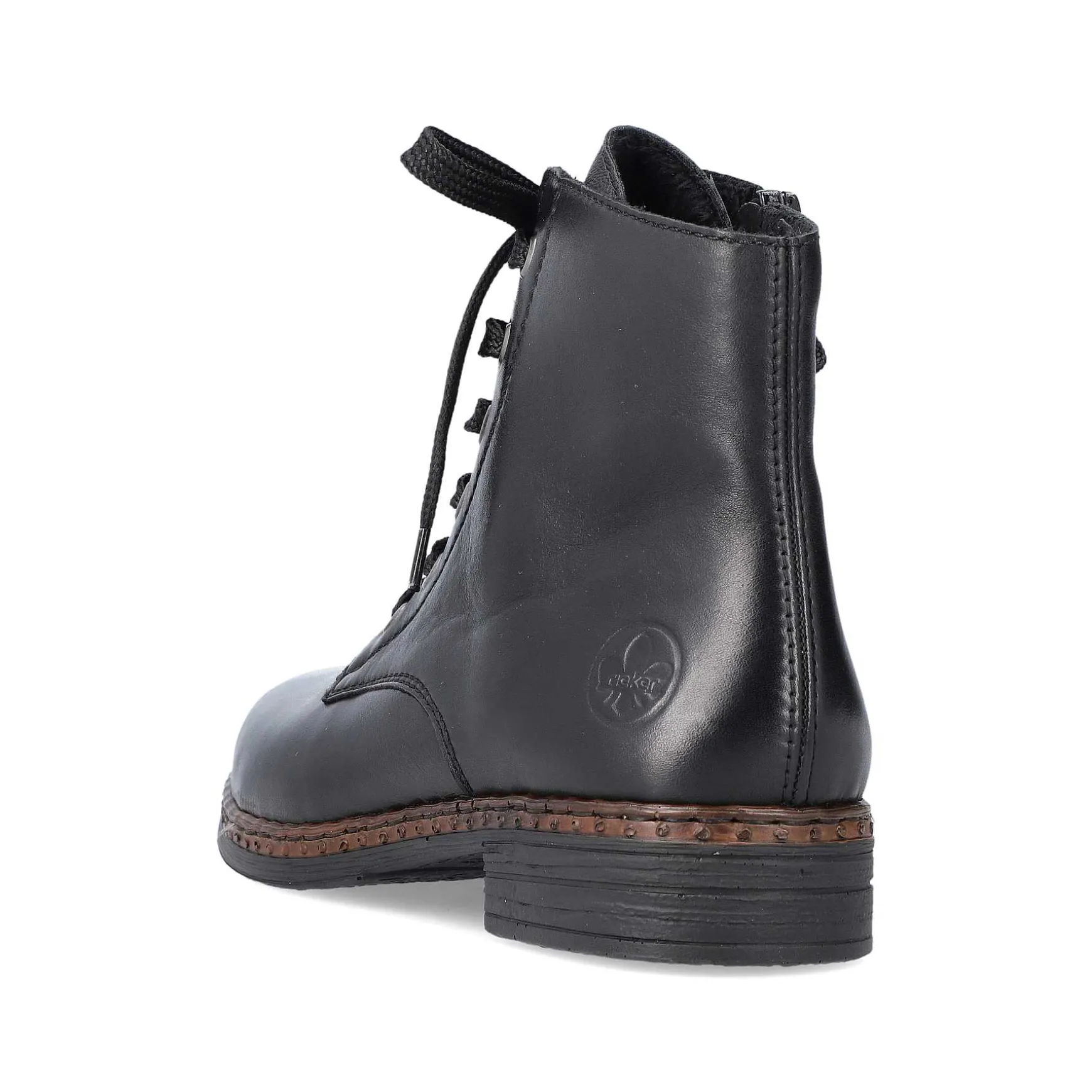 Rieker Women'S Corded Boots Night Black