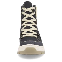 Rieker Women'S Corded Boots Dark Blue