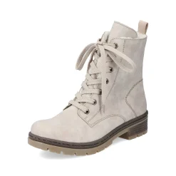 Rieker Women'S Corded Boots Light Beige