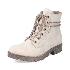 Rieker Women'S Corded Boots Light Beige