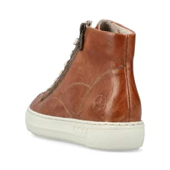 Rieker Women'S Corded Boots Fox Brown