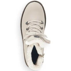 Rieker Women'S Corded Boots Light Beige