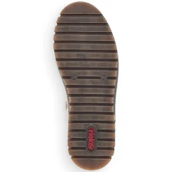 Rieker Women'S Corded Boots Light Beige