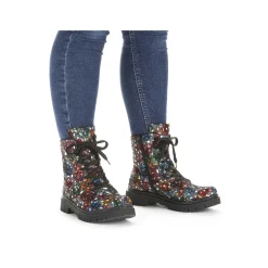 Rieker Women'S Corded Boots Multi