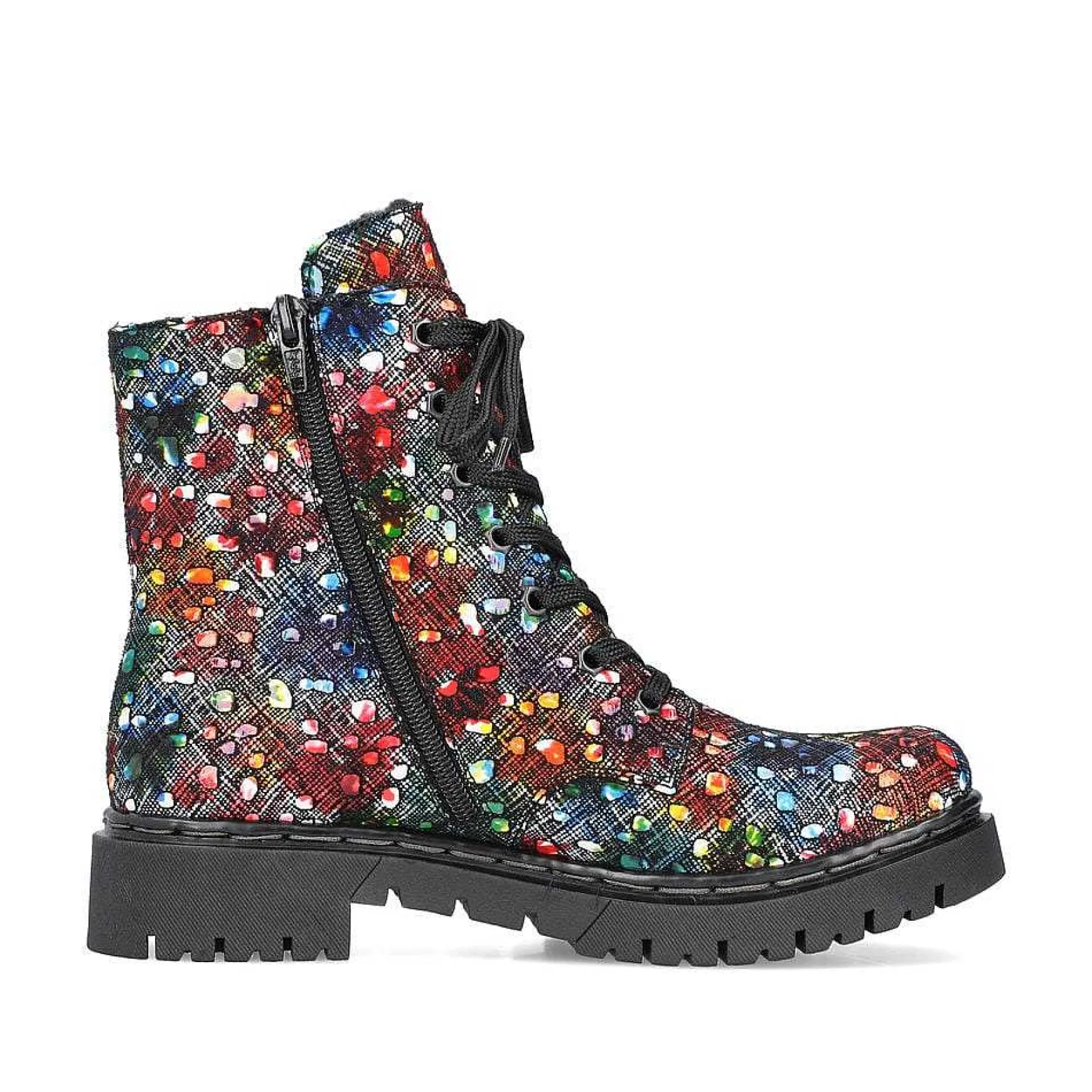 Rieker Women'S Corded Boots Multi
